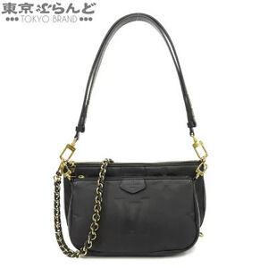 Louis Vuitton Multi Pochette Accessoires Shoulder Bag Monogram Empreinte Black